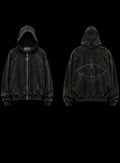 DISTORTION Full Zip Hoodie